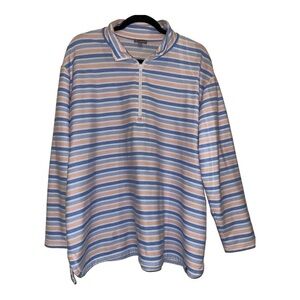 Talbots Plus Size 1/4 Zip Pullover